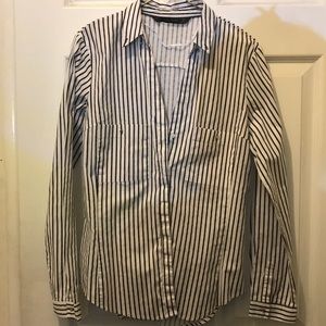 ❗️LAST CHANCE Zara striped button shirt